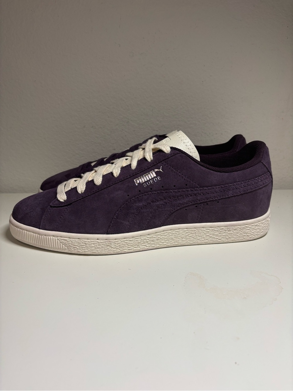 NEW PUMA Suede Premium Midnight Plum Mens Size 12 - Picture 4 of 7
